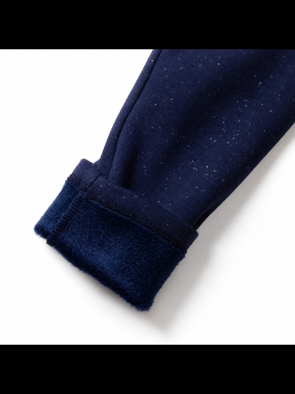 Eddie Bauer Girls Rock Hopper Plush-Lined Leggings -Sparkle. Size: M (10-12)